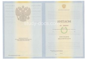 Диплом специалиста 2010-2011 в Петропавловске-Камчатском