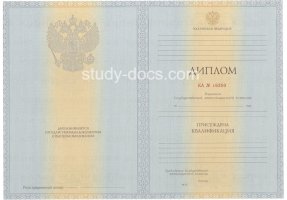 Диплом специалиста 2012-2013 в Петропавловске-Камчатском